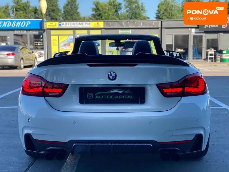 BMW 4 Series, 2014 г., Бензин, 141 тыс. км, Кабриолет, Белый, Киев AT-10421253 фото