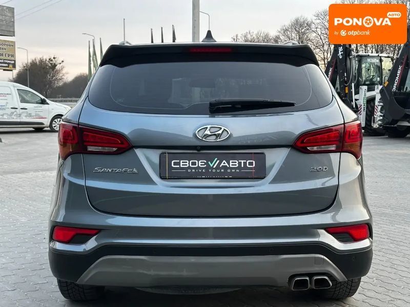 Hyundai Santa FE, 2017 р., Дизель, 170 тис. км, Позашляховик / Кросовер, Сірий, Львів AT-10412926 фото