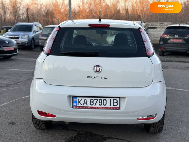 Fiat Grande Punto, 2012, Бензин, 1.4 л., 153 тыс. км, Хетчбек, Белый, Дубно 8682 фото