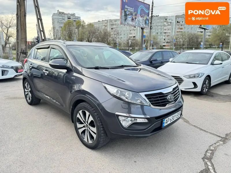 Kia Sportage, 2010 г., Газ метан / Бензин, 200 тыс. км, Внедорожник / Кроссовер, Серый, Запорожье AT-10414971 фото