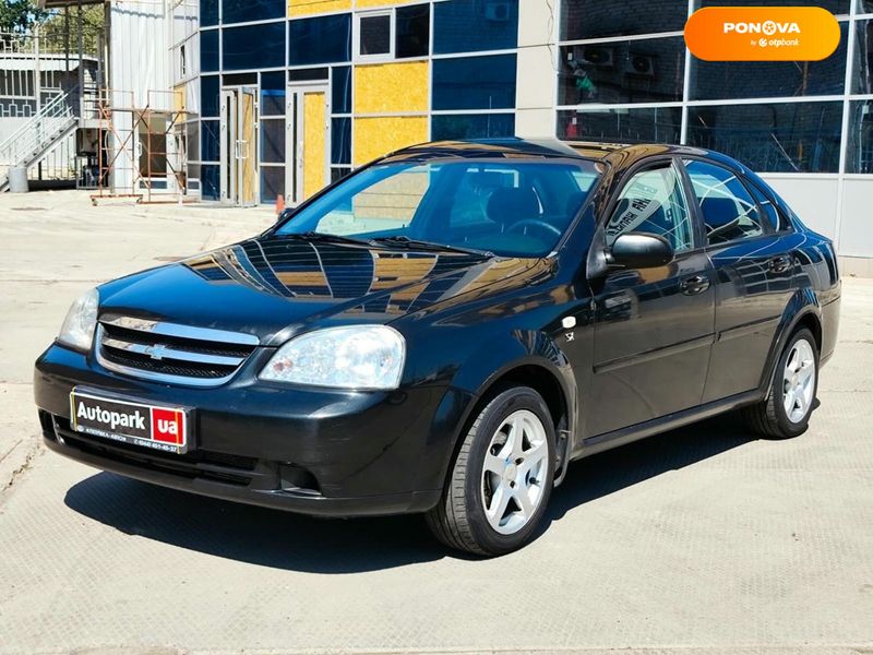 Chevrolet Lacetti, 2008, Бензин, 1.8 л., 322 тыс. км, Седан, Чорный, Харьков 110236 фото