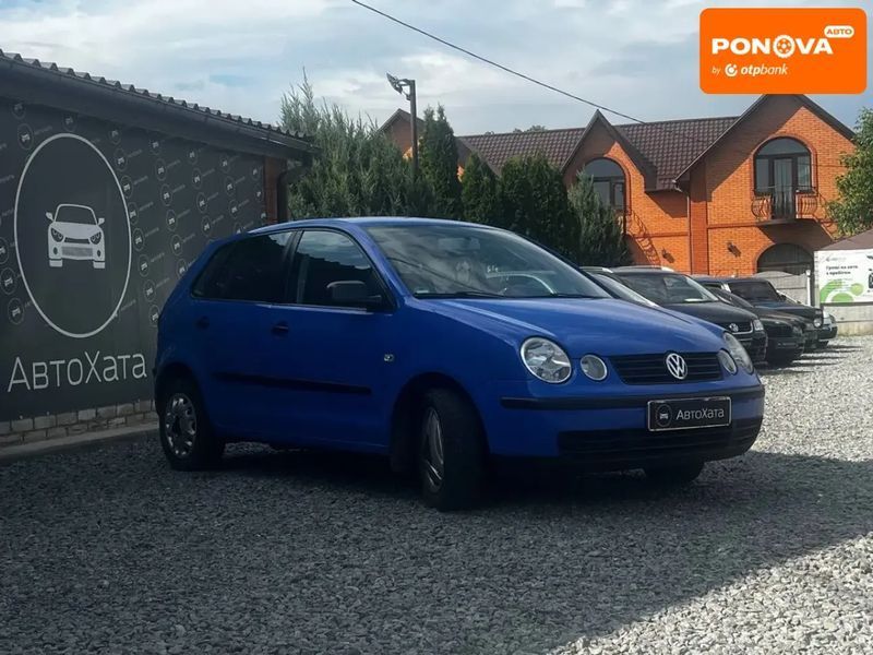 Volkswagen Polo, 2003 р., Бензин, 143 тис. км, Хетчбек, Синій, Дергачі AT-10419716 фото