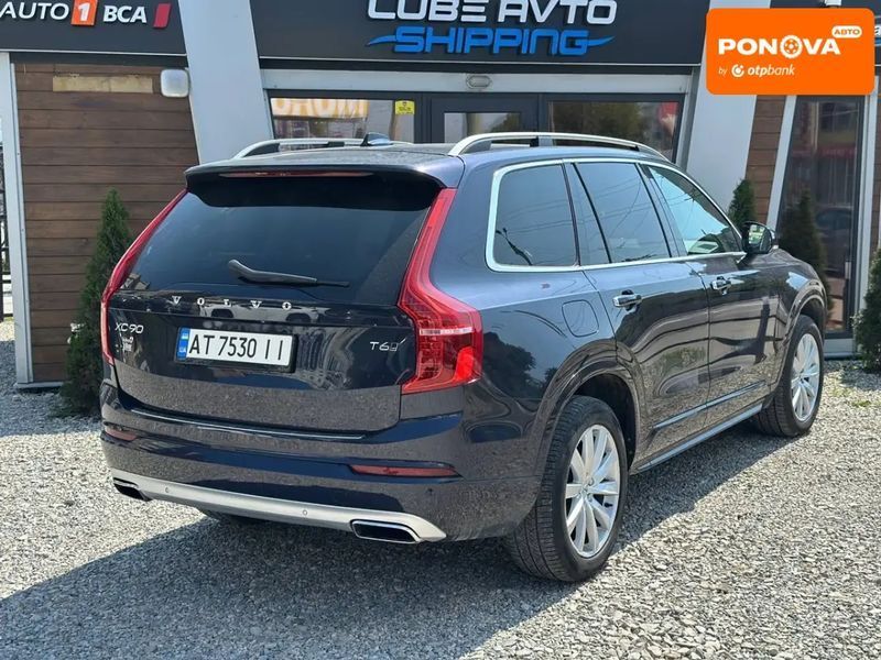 Volvo XC90, 2015 р., Бензин, 133 тис. км, Позашляховик / Кросовер, Чорний, Івано-Франківськ AT-10401776 фото