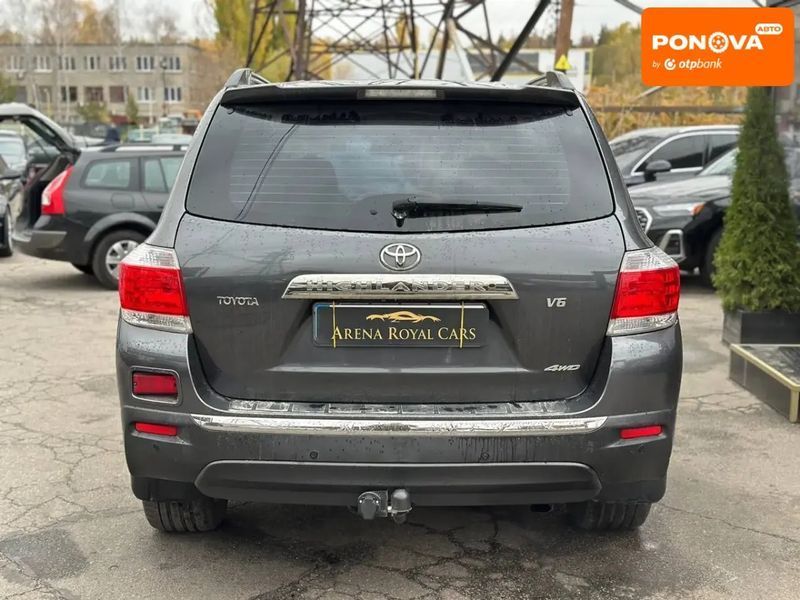 Toyota Highlander, 2012 р., Бензин, 284 тис. км, Позашляховик / Кросовер, Сірий, Харків AT-10403804 фото