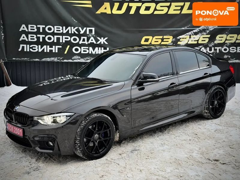 BMW 3 Series, 2017 г., Бензин, 116 тыс. км, Седан, Чорный, Винница AT-10407896 фото