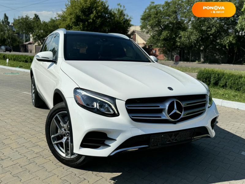 Mercedes-Benz GLC-Class, 2018, Бензин, 1.99 л., 55 тис. км, Позашляховик / Кросовер, Білий, Одеса Cars-Pr-63826 фото