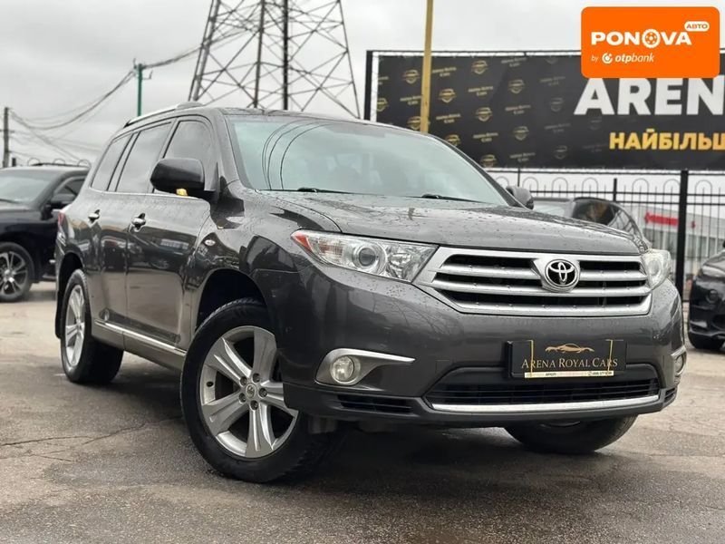 Toyota Highlander, 2012 р., Бензин, 284 тис. км, Позашляховик / Кросовер, Сірий, Харків AT-10403804 фото