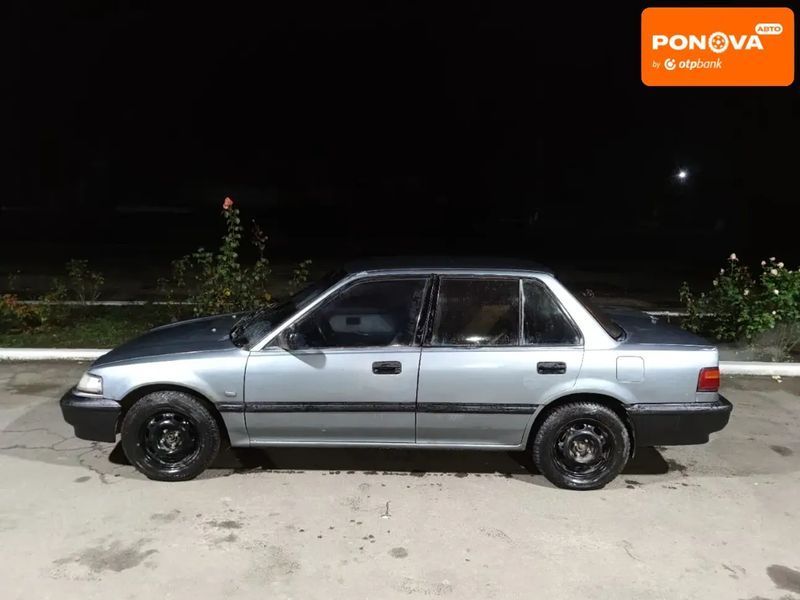 Honda Civic, 1990 р., Бензин, 280 тис. км, Седан, Сірий, Магдалинівка AT-10404946 фото