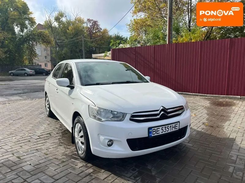 Citroen C-Elysee, 2014 р., Дизель, 213 тис. км, Седан, Білий, Миколаїв AT-10403259 фото