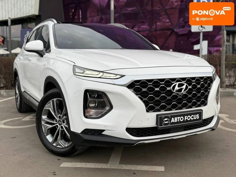 Hyundai Santa FE, 2018 р., Дизель, 123 тис. км, Позашляховик / Кросовер, Київ AT-10414018 фото