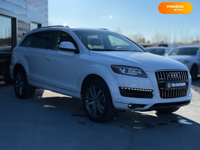 Audi Q7, 2012, Газ пропан-бутан / Бензин, 3 л., 186 тис. км, Позашляховик / Кросовер, Білий, Рівне 32704 фото