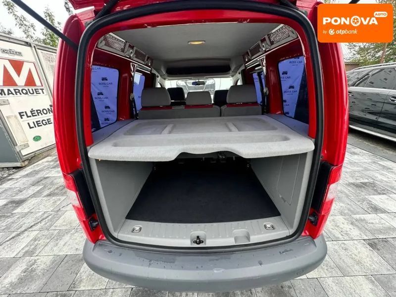 Volkswagen Caddy, 2009 г., Бензин, 180 тыс. км, Универсал, Красный, Винница AT-10407442 фото