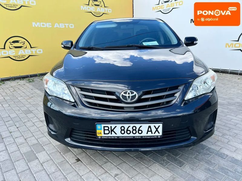 Toyota Corolla, 2011 р., Бензин, 165 тис. км, Седан, Чорний, Рівне AT-10420419 фото