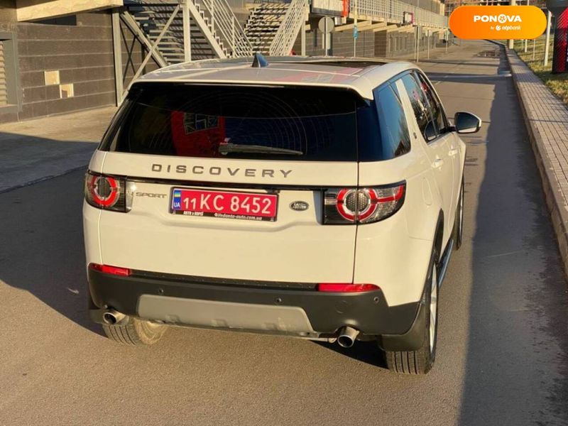 Land Rover Discovery Sport, 2017, Дизель, 2 л., 164 тис. км, Позашляховик / Кросовер, Білий, Одеса 19227 фото