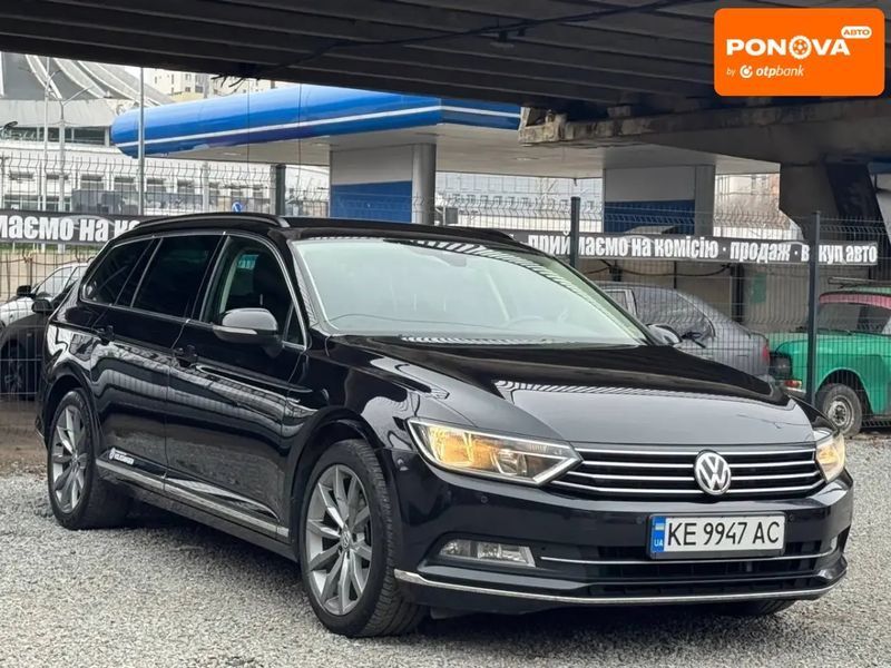 Volkswagen Passat, 2017 р., Дизель, 190 тис. км, Седан, Чорний, Дніпро (Дніпропетровськ) AT-10405878 фото
