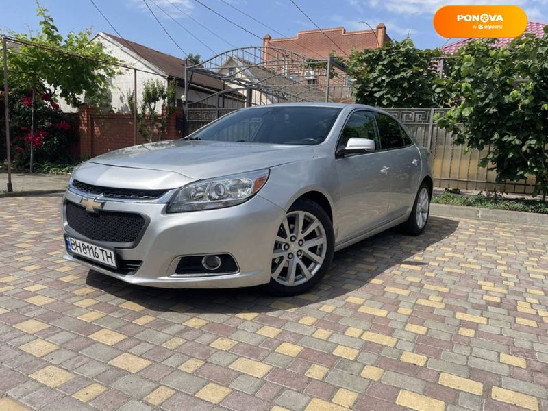 Chevrolet Malibu, 2014, Бензин, 2.38 л., 187 тис. км, Седан, Сірий, Чорноморськ (Іллічівськ) Cars-Pr-65665 фото