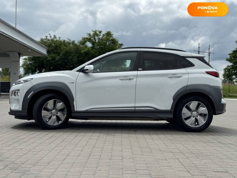 Hyundai Kona Electric, 2021, Електро, 49 тыс. км, Внедорожник / Кроссовер, Белый, Ровно 107121 фото