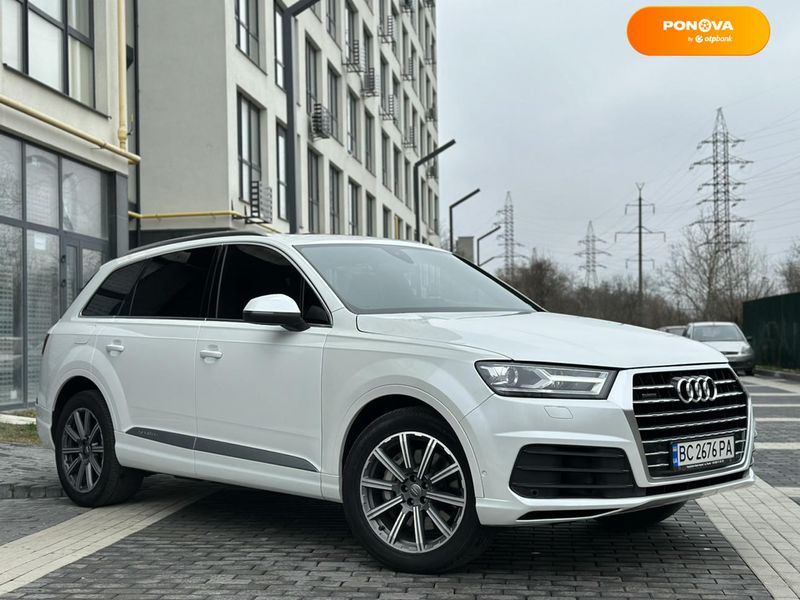 Audi Q7, 2016, Бензин, 3 л., 70 тис. км, Позашляховик / Кросовер, Білий, Львів 107744 фото