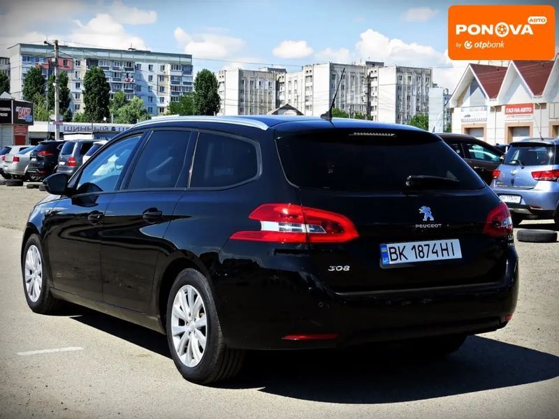 Peugeot 308, 2016 р., Дизель, 238 тис. км, Універсал, Чорний, Черкаси AT-10420298 фото