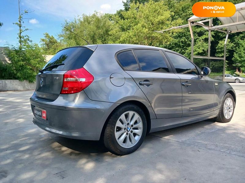 BMW 1 Series, 2009, Бензин, 2 л., 201 тис. км, Хетчбек, Сірий, Київ 97963 фото