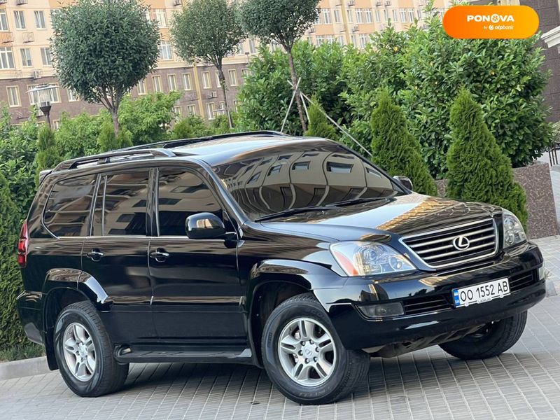 Lexus GX, 2007, Газ пропан-бутан / Бензин, 4.7 л., 190 тыс. км, Внедорожник / Кроссовер, Чорный, Одесса Cars-Pr-58844 фото