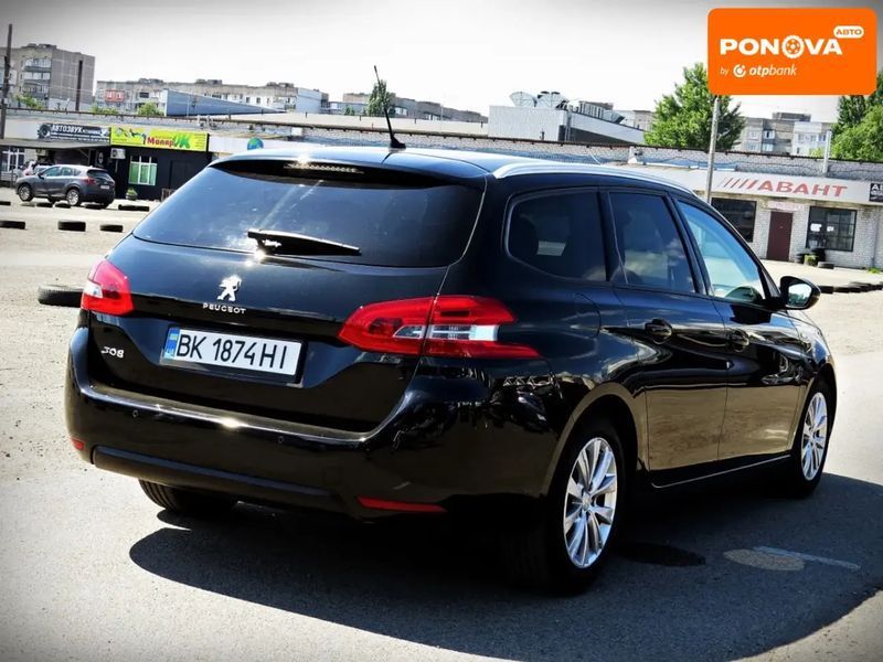 Peugeot 308, 2016 р., Дизель, 238 тис. км, Універсал, Чорний, Черкаси AT-10420298 фото