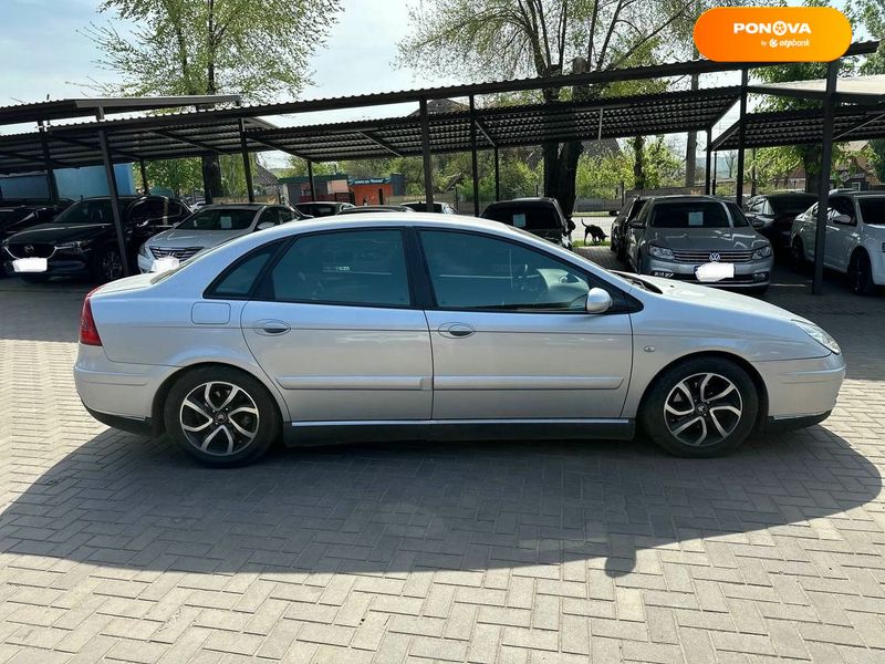 Citroen C5, 2005, Газ пропан-бутан / Бензин, 2 л., 196 тис. км, Седан, Сірий, Кривий Ріг 37200 фото