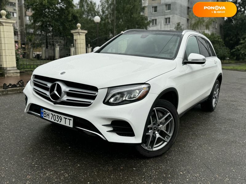 Mercedes-Benz GLC-Class, 2018, Бензин, 1.99 л., 55 тис. км, Позашляховик / Кросовер, Білий, Одеса Cars-Pr-63826 фото