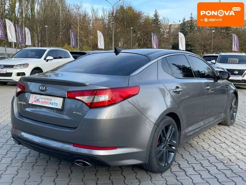 Kia Optima, 2013 г., Бензин, 193 тыс. км, Седан, Серый, Кривой Рог AT-10404518 фото