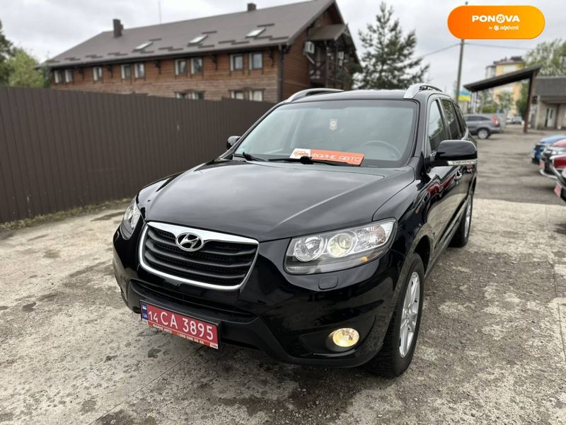 Hyundai Santa FE, 2011, Дизель, 2.2 л., 182 тыс. км, Внедорожник / Кроссовер, Чорный, Ивано Франковск 46653 фото