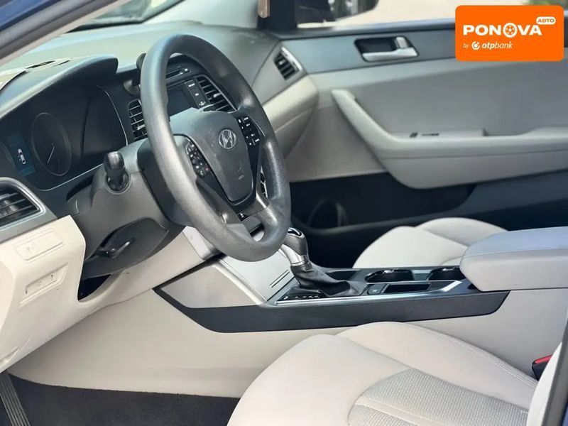 Hyundai Sonata, 2015 р., Бензин, 131 тис. км, Седан, Синій, Івано-Франківськ AT-10404591 фото