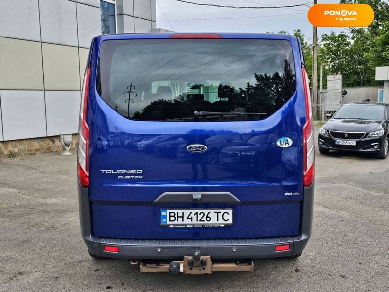 Ford Tourneo Custom, 2014, Дизель, 2.2 л., 247 тыс. км, Минивен, Синий, Одесса 17190 фото