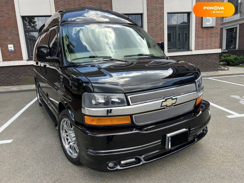 Chevrolet Express, 2015, Бензин, 6.03 л., 48 тис. км, Мінівен, Чорний, Київ 100858 фото