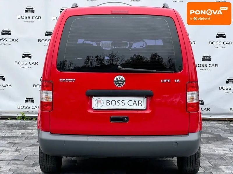 Volkswagen Caddy, 2009 г., Бензин, 180 тыс. км, Универсал, Красный, Винница AT-10407442 фото
