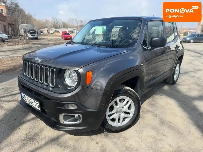 Jeep Renegade, 2017 г., Бензин, 123 тыс. км, Внедорожник / Кроссовер, Серый, Днепр (Днепропетровск) AT-10416031 фото