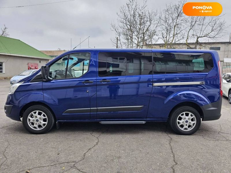 Ford Tourneo Custom, 2014, Дизель, 2.2 л., 247 тыс. км, Минивен, Синий, Одесса 17190 фото