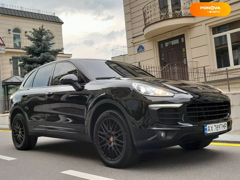 Porsche Cayenne, 2016, Бензин, 3.6 л., 180 тис. км, Позашляховик / Кросовер, Чорний, Київ Cars-Pr-59065 фото