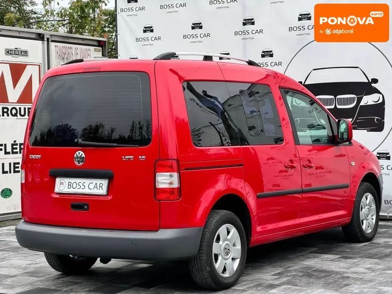 Volkswagen Caddy, 2009 г., Бензин, 180 тыс. км, Универсал, Красный, Винница AT-10407442 фото