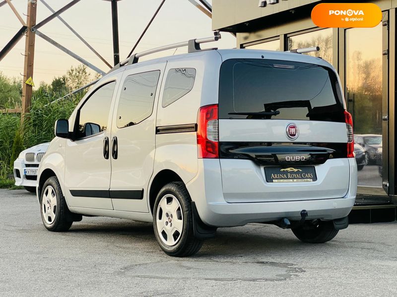 Fiat Qubo, 2018, Газ пропан-бутан / Бензин, 1.37 л., 81 тис. км, Мінівен, Сірий, Харків 107319 фото