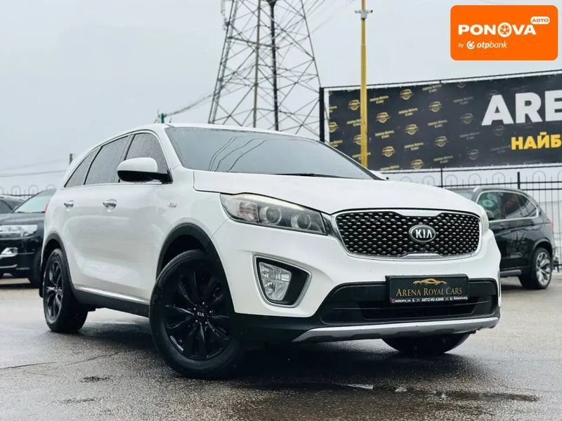 Kia Sorento, 2015 р., Дизель, 291 тис. км, Позашляховик / Кросовер, Білий, Харків AT-10403417 фото