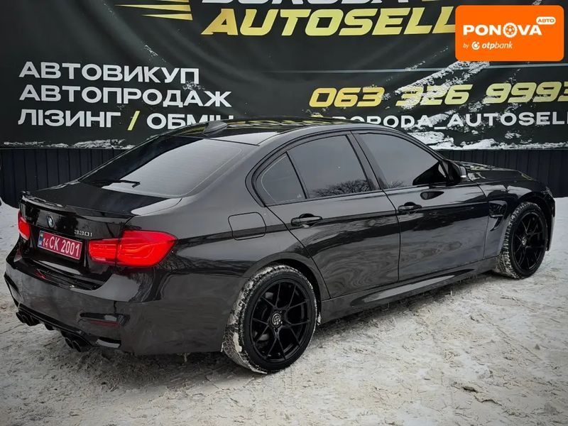 BMW 3 Series, 2017 г., Бензин, 116 тыс. км, Седан, Чорный, Винница AT-10407896 фото