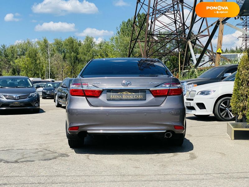 Toyota Camry, 2016, Бензин, 2.49 л., 180 тис. км, Седан, Сірий, Харків 110899 фото