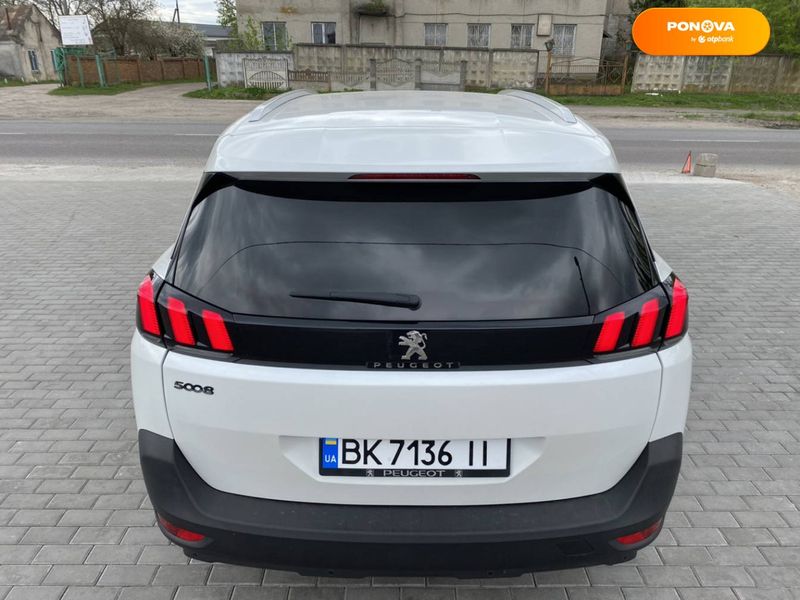 Peugeot 5008, 2018, Дизель, 1.5 л., 178 тис. км, Позашляховик / Кросовер, Білий, Лопатин 36284 фото