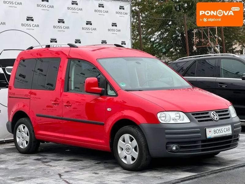 Volkswagen Caddy, 2009 г., Бензин, 180 тыс. км, Универсал, Красный, Винница AT-10407442 фото