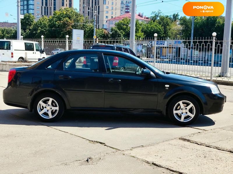 Chevrolet Lacetti, 2008, Бензин, 1.8 л., 322 тыс. км, Седан, Чорный, Харьков 110236 фото