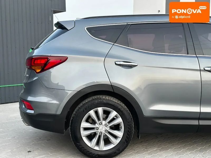 Hyundai Santa FE, 2017 р., Дизель, 170 тис. км, Позашляховик / Кросовер, Сірий, Львів AT-10412926 фото