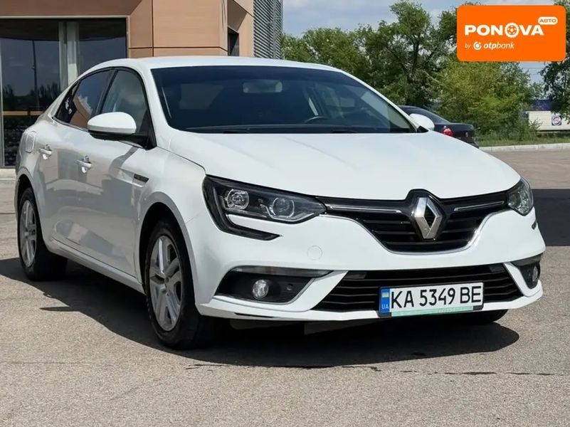 Renault Megane, 2018 г., Дизель, 122 тыс. км, Седан, Белый, Днепр (Днепропетровск) AT-10418652 фото