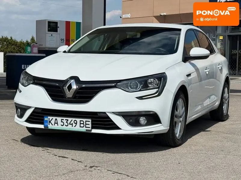 Renault Megane, 2018 г., Дизель, 122 тыс. км, Седан, Белый, Днепр (Днепропетровск) AT-10418652 фото