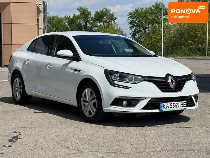 Renault Megane, 2018 г., Дизель, 122 тыс. км, Седан, Белый, Днепр (Днепропетровск) AT-10418652 фото