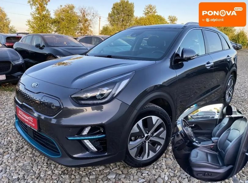 Kia Niro, 2020 р., Електро, 107 тис. км, Позашляховик / Кросовер, Сірий, Сопошин AT-10399967 фото